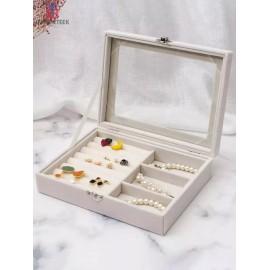Importeek 20pz Organizador Estuche Joyero Alhajero Joyas Anillos Tocad