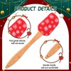 4sets Christmas Mini Bake Gift Sets Includes Silicone Spatula, Whisk,