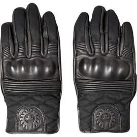 Belstaff Hampstead Motorcycle Gloves, Black, L
