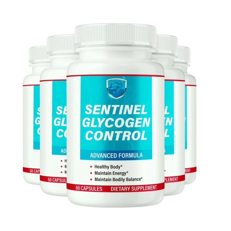 Sentinel 5-Pack Sentinel Glycogen Control Capsules, Advanced Blood Support -