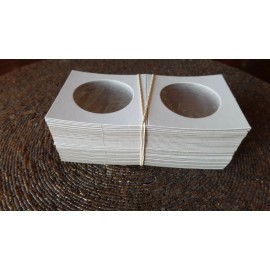 Guard House 50 2.5 x 2.5 Silver Eagle Crown Maple Leaf Britannia Mylar Coin Holders Flips