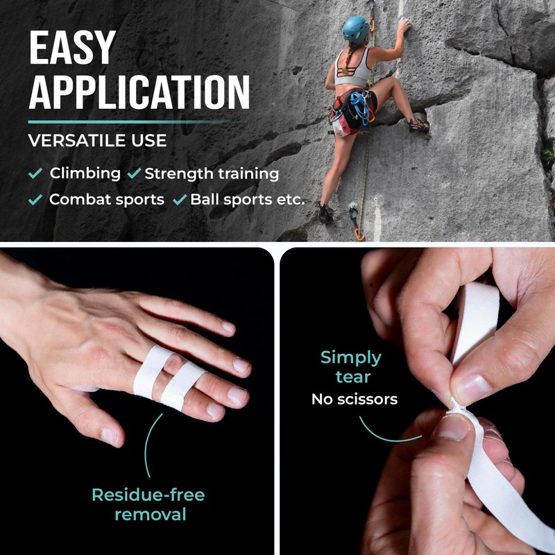 PULLUP & DIP Finger Tape Sports Extra Strong Adhesive, 3