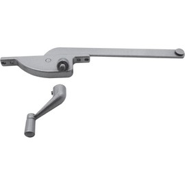 Prime-Line MP3500 Casement Operator, 7 In. Teardrop Type, Left Hand, Aluminum (Single Pack)