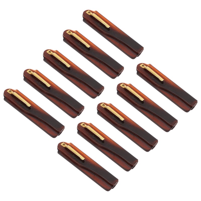 10 Pcs Folding Pocket Comb Hand Made Folding Knife Type