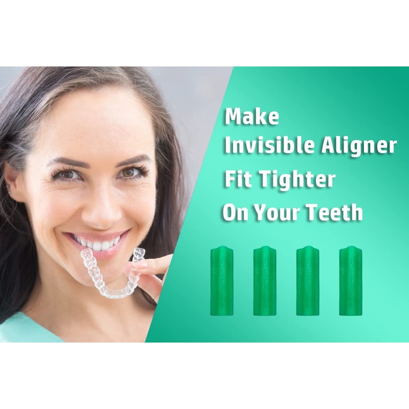 Orthodontics Chewies for Invisalign Aligner Trays, 10 Chewies, Mint Scented,