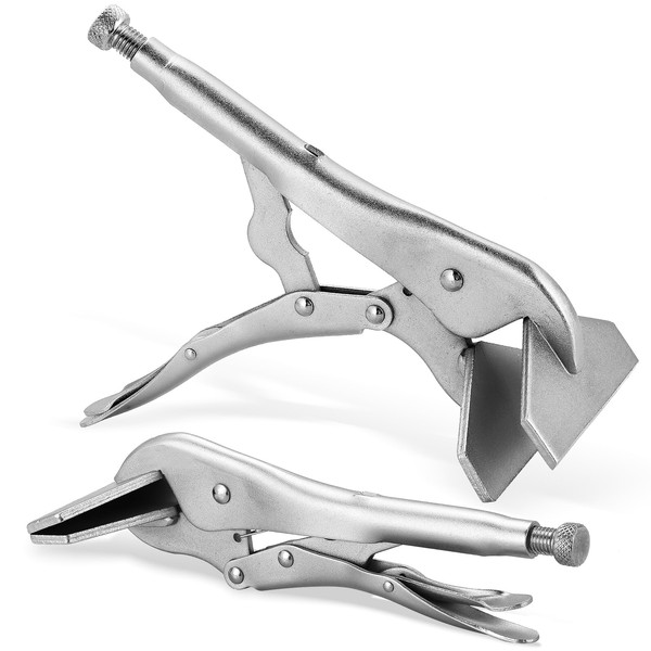 DASBET 10" Locking Sheet Metal Clamp 2 PCS | Heavy