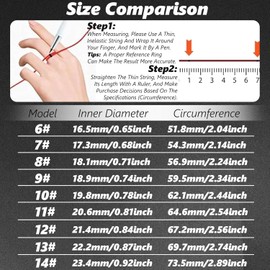 Smart Ring Health Tracker for Women Men, Fitness Tracker with Heart Rate, Blood Oxygen, Blood Pressure, Sleep Monitoring, Step Counting, IP68 Waterproof (Silver, #9)