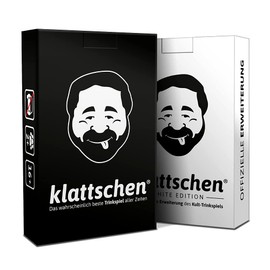 DENKRIESEN - Klattschen® Double Pack - Klattschen & Klattschen White Edition - Probably the Best Drinking Games of All Time