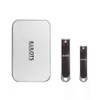 ILLILOTS Nail Clippers Set with Build-in Nail File, Durable Sharp