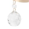 Round Wall Lamp Crystal Lamp E14 Lamp Holder for Home