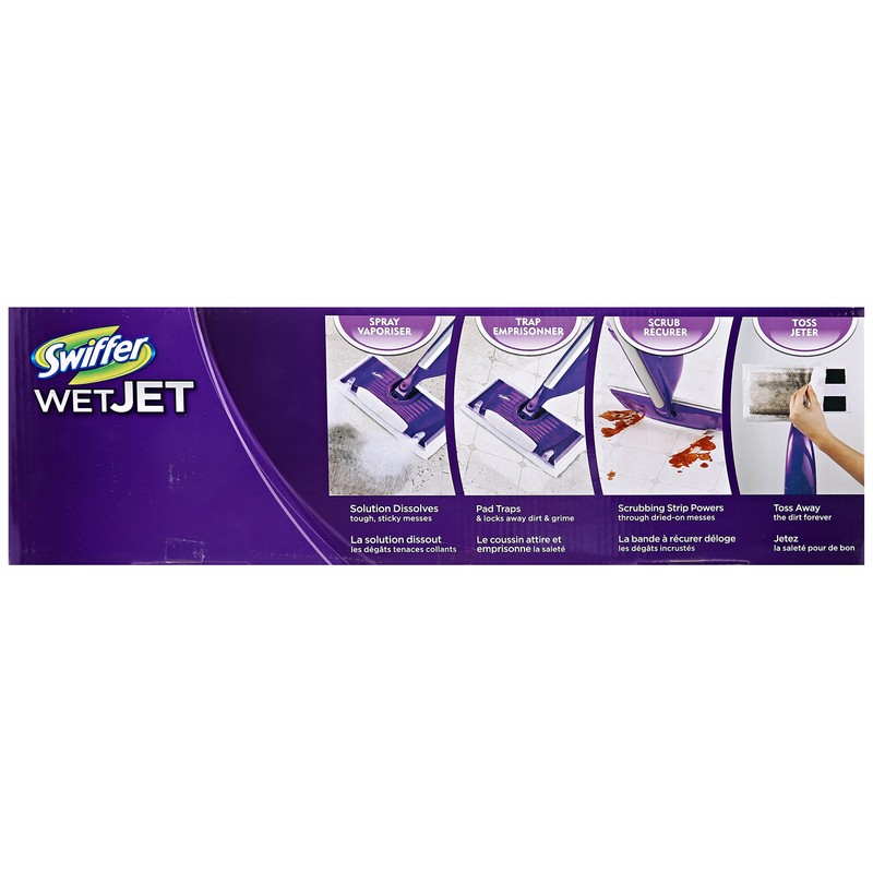 Swiffer WetJet Mop Starter Kit, 1 ct (Packaging may vary)