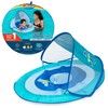 SwimWays Baby Spring Float with Adjustable Canopy and UPF Sun