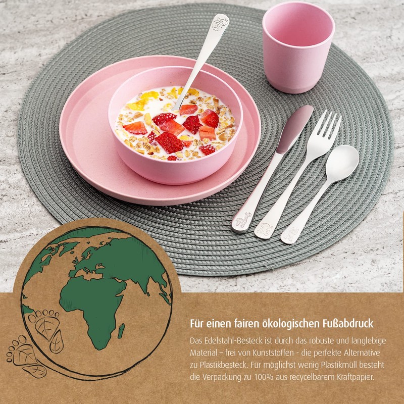 Growing 4-Piece Stainless Steel Cutlery, the Sustainable Option for Your