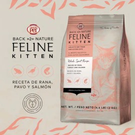 Feline Kitten 2kg Back To Nature Para Gatito                                                                                                          