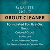 Granite Gold Grout Cleaner Spray with Brush for Stone, Ceramic,