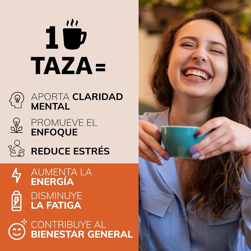 Café Soluble Adaptogénico BEYOND VITAMINS – Con Melena de León,