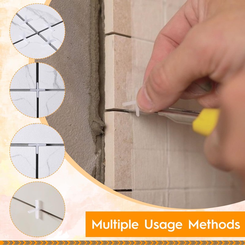 Tile Spacers 2 mm 3 mm 5 mm Cross Shaped