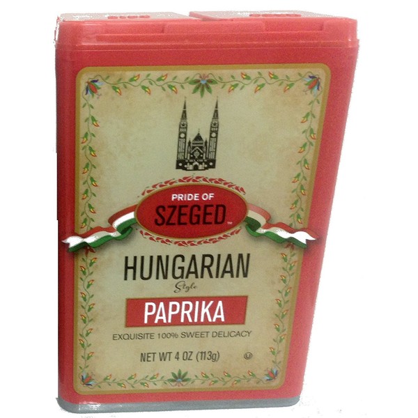 Szeged Hungarian Paprika - 4ounces (Pack of 3)