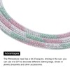 MECCANIXITY 6mm x 120cm Shoe Laces Glitter Cords Rhinestone Tube