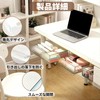 後付け引き出し、デスク下収納、粘着式引き出し、デスクした収納、スライド式収納ボックス、耐荷重2.7kg、隠し、小物収納、整理整頓機能付き、オフィス、家庭、学校での使用に適しています (透明ブラック S+M)