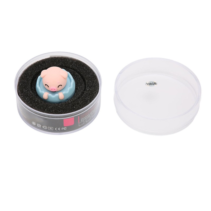 U Disk Cute Pig USB Interface Hot Swap Anti Electromagnetic