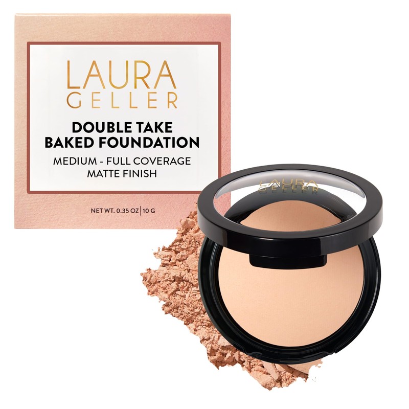 LAURA GELLER NEW YORK Baked Double Take Powder Foundation -