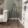 Deco 79 Metal Scroll Display Easel Large Adjustable 3 Tier