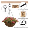 Ticway Pack of 20 stainless steel screw hooks, hooks for
