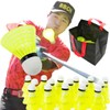 Baseball Practice Mach Shuttles Set of 24-96 with Exclusive Non-Woven Bag Toss Shuttle Batting Shuttle Hitting Shuttle Feather Hitting Batting Batting Training BBCH Baseball Champ Hard Ball Softball