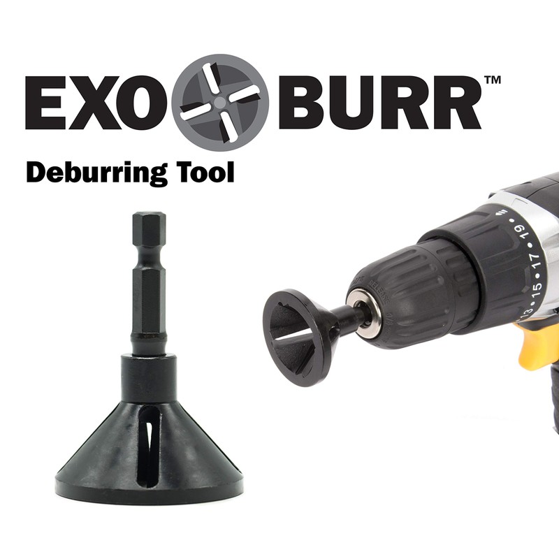 Titan 51950 EXO BURR External Deburrer and Chamfering Tool for