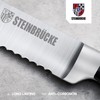 Gioventù Serrated Bread knife 10 inch - Ultra sharp Bread
