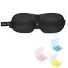 Ultra 3D Soft Contoured Light Blocking Eye Mask Blackout Men