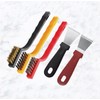5 Pcs Stove Brushes Multifunctional Crevice Cleaning Brush Includes Wire
