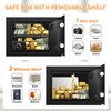 Small Safes for Home Use, 1.2 Cubic Feet Safety Box,