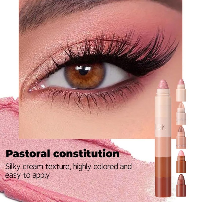 JAWUZ Eyeshadow Pen, 5-in-1 Matt, Fine Eyeshadow Pen, Highly Pigmented