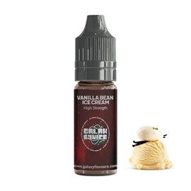 Vanilla Bean Ice Cream High Strength Flavouring - 230+ Flavours - Galaxy Food Flavours - 10ml Bottle