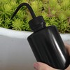 AIMALL Curved Nozzle wash Bottles, 10 Bottles, Black, 250 ml