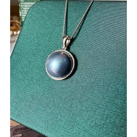 NONNYL Gifts for Women Wife-Mabe-Pearl-Necklace-Gift for Wife Wedding Birthday Anniversary Jewelry-Mom Girlfriend Her Mothers Day Gifts for Mom Women Valentines Day Christmas Day Gifts