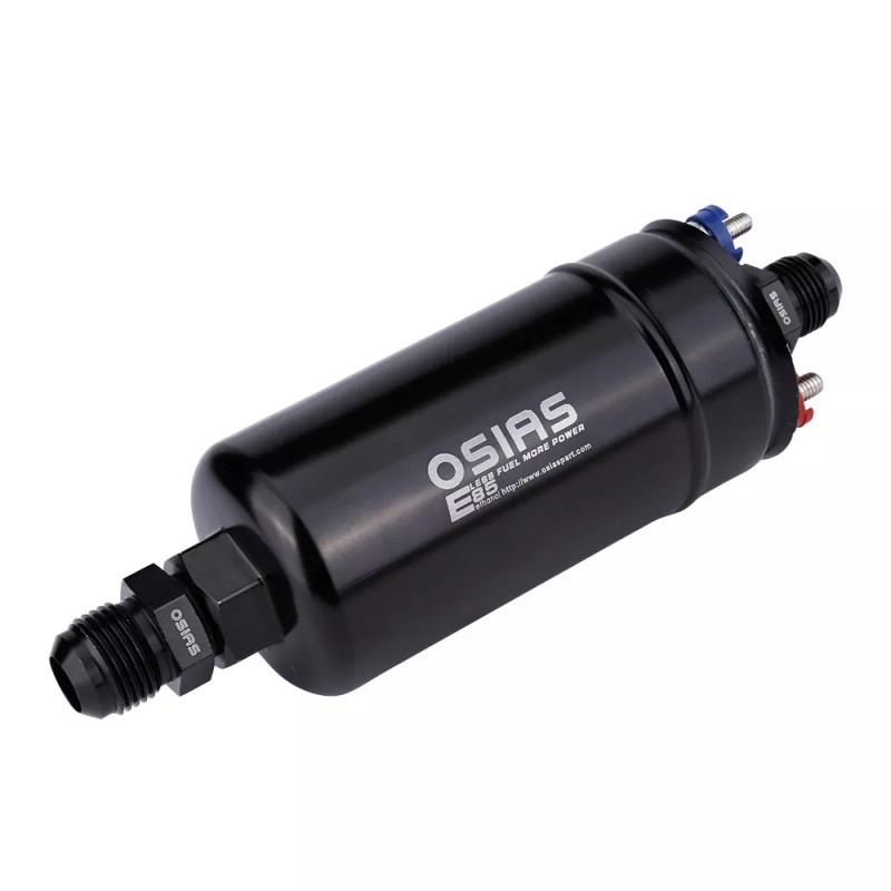 OSIAS 380LPH UNIVERSAL FUEL PUMP w/ BRACKET KIT & FILTER