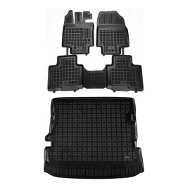 REZAW-PLAST REZAWPLAST Floor Liners & Cargo Mat for 2020-2024 Toyota Highlander Custom Fit
