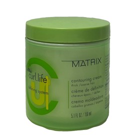 Matrix Curl Life Defining System Contouring Cream Thick Coarse Hair 5.1 oz (804)