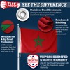 Anley Rip-Proof Double Sided 3-Ply Morocco Flag 3x5 Foot -
