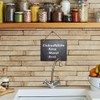 Slate Board for Writing on and Hanging, 25 x 20