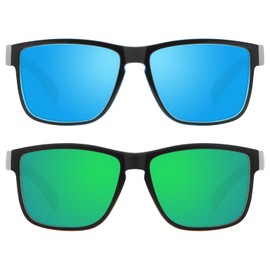 GRFISIA Vintage Polarized Sunglasses for Men and Women Driving Sun glasses 100% UV Protection