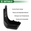 Motoforti Mud Flaps Splash Guards Mud Guards for Honda Fit(Hatchback)