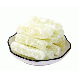 HELENOU666 Preserved Prunes Rock Sugar Candied White Gourd in Strip Chinese Cantonese Style 冬瓜糖条块