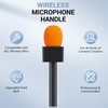 TONOR Mic Handle for DJI RODE Microphone, Handheld Mic Stand