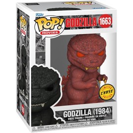 POP Movies: Godzilla 70th Anniversary - Godzilla 1984 Limited Edition Chase Funko Vinyl Figure (with Compatible Box Case), Multi-Colour, 3.75-Inch