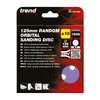 Trend 125 mm Sanding Discs for Random Orbital ROS Sanders,