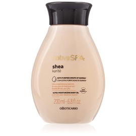Oboticario Nativa Spa Body Oil, OLEO HIDRATANTE KARITE, 7.8 fl oz (200 ml)